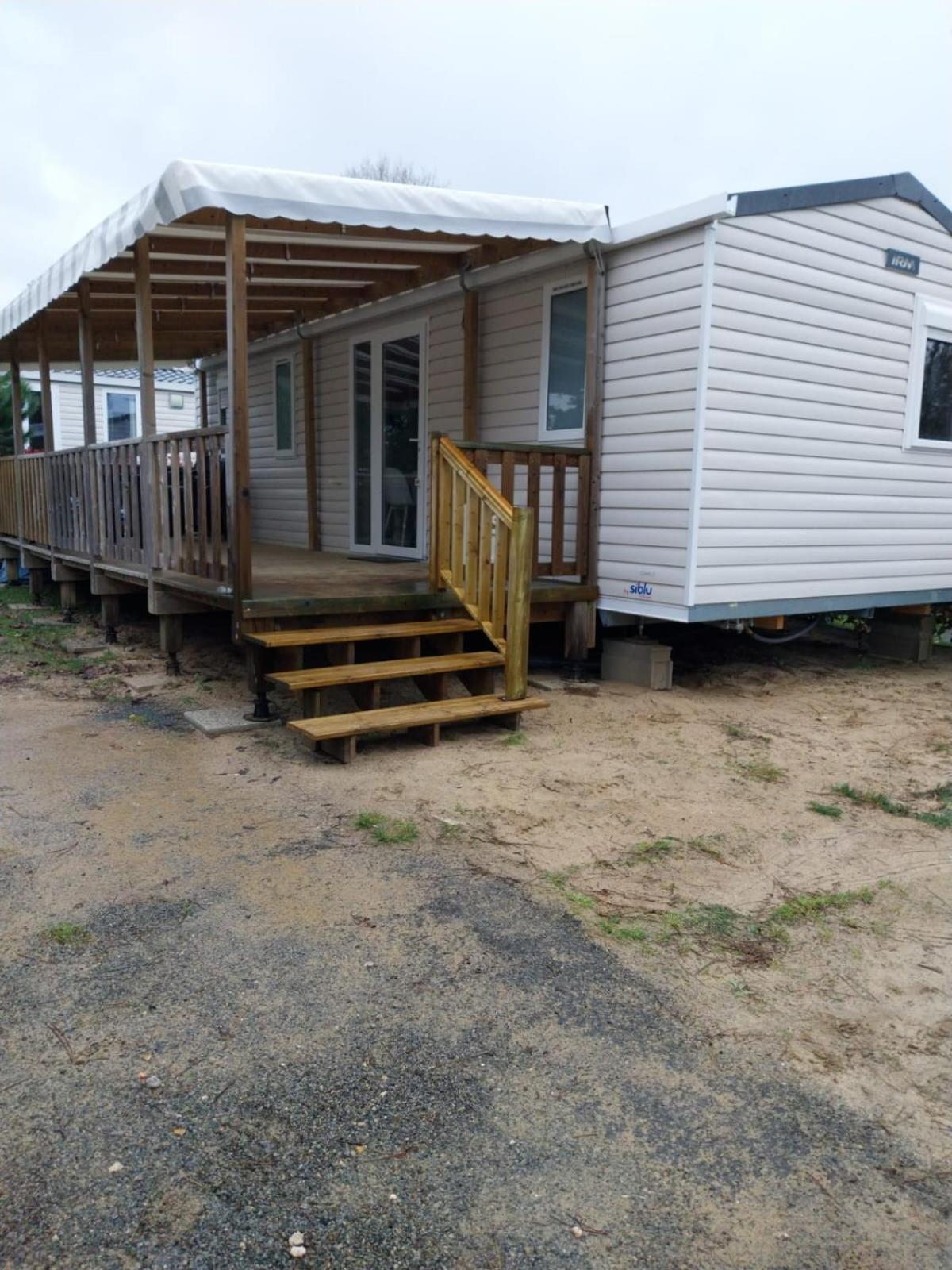 Mobilhome 6-8 Personnes Clim Сен-Жан-де-Мон Екстериор снимка
