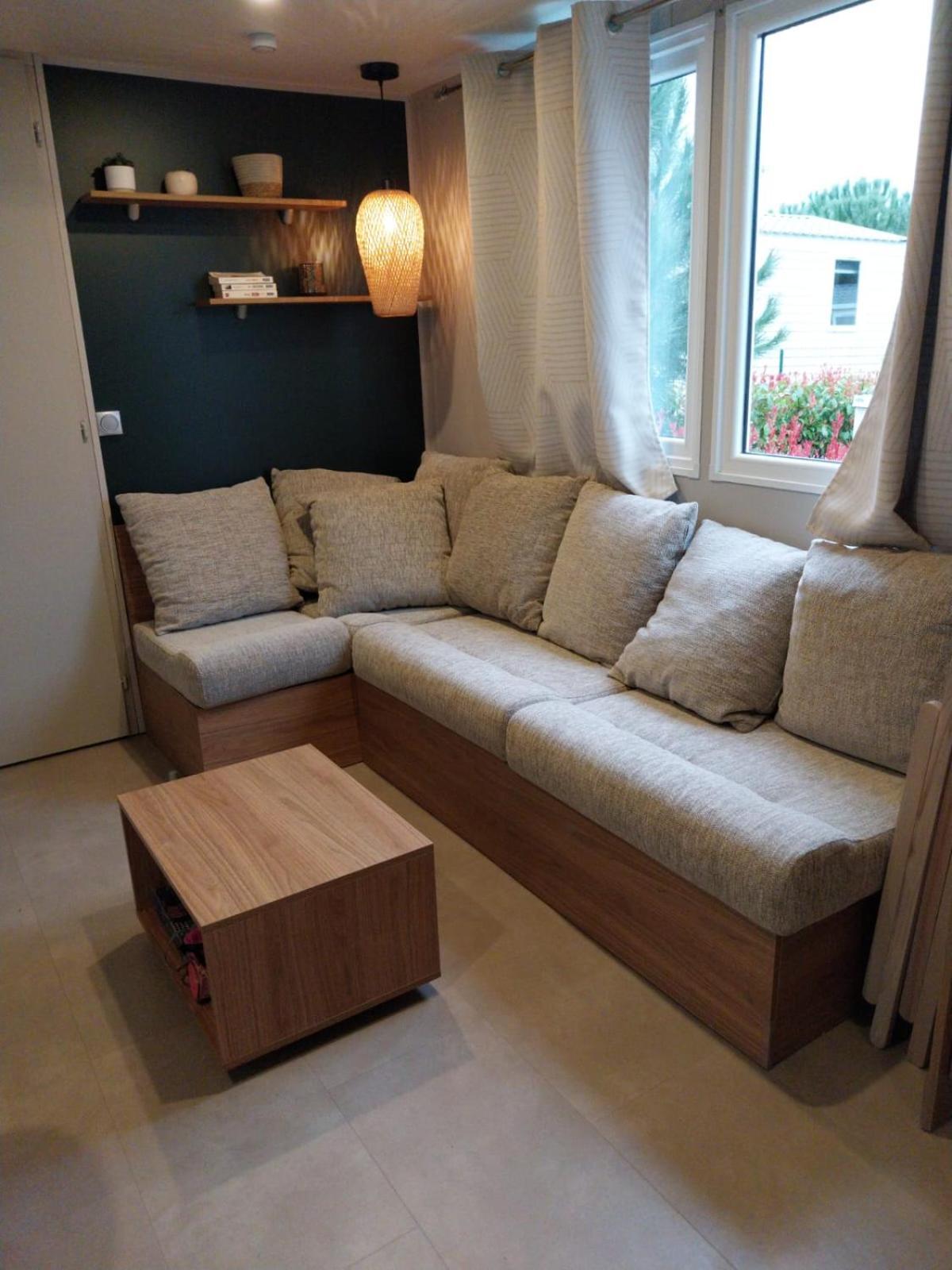 Mobilhome 6-8 Personnes Clim Сен-Жан-де-Мон Екстериор снимка